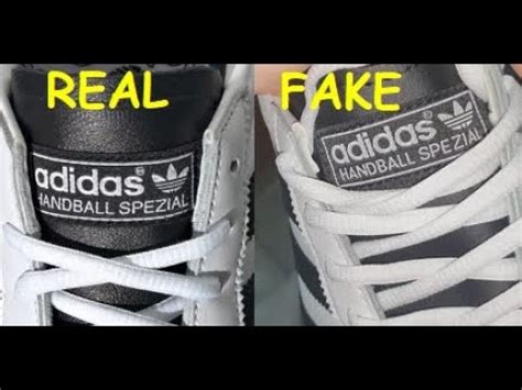 fake adidas spezial vs real